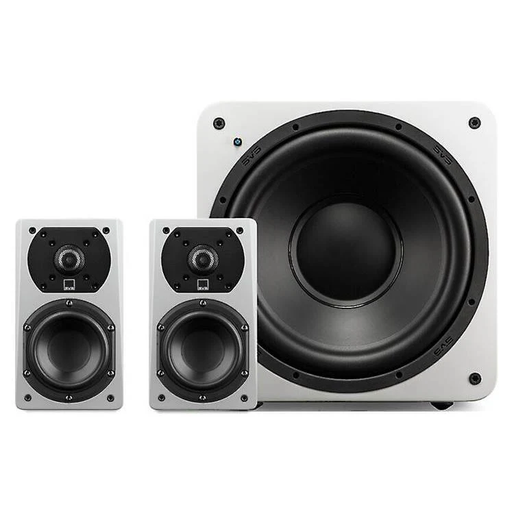 SVS Prime Satellite Pro 5.1 System 5.1-channel home theater speaker system with powered subwoofer (Piano Gloss White) - Image 3