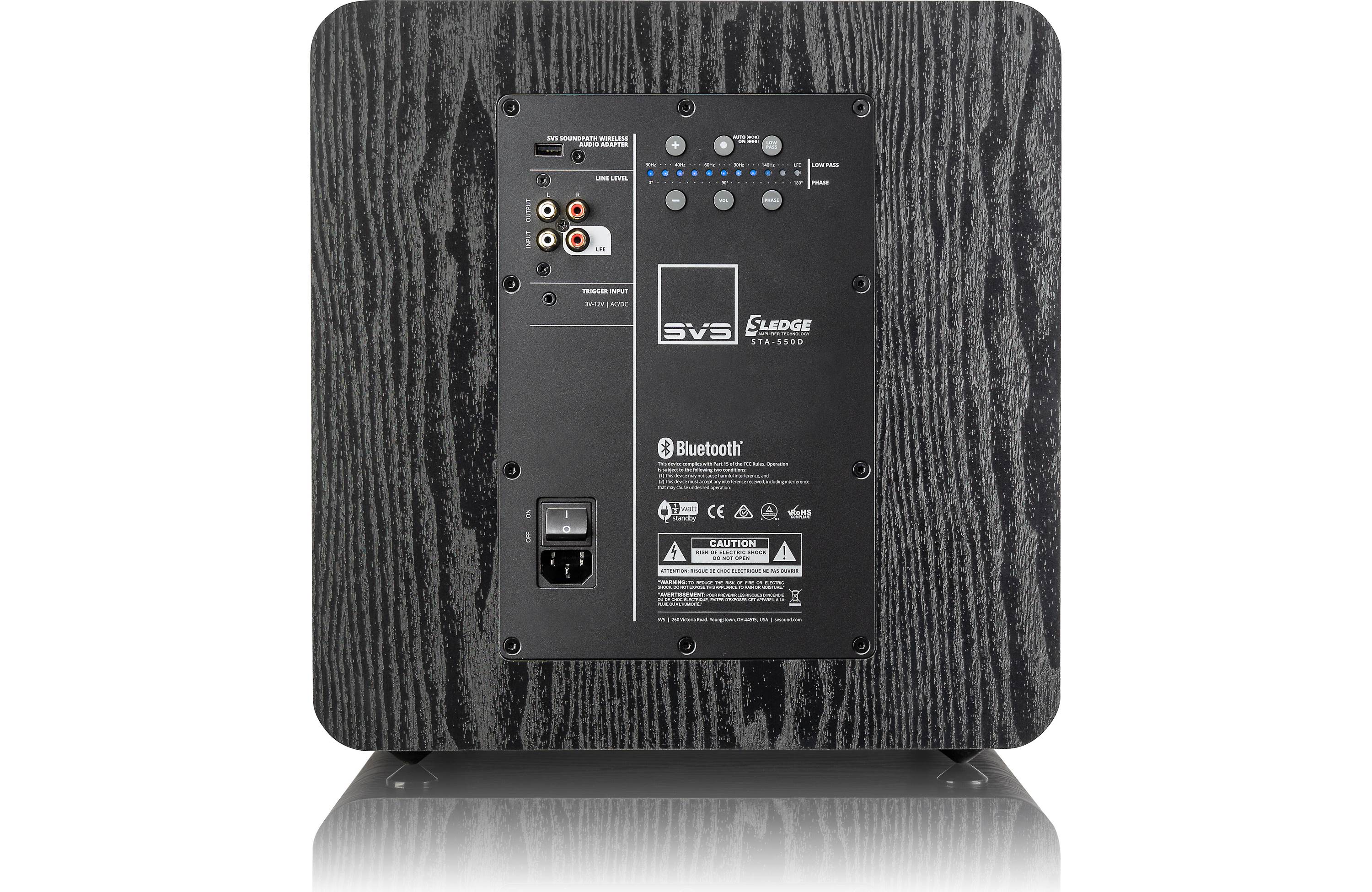 SVS SB-2000 Pro Powered subwoofer with app control (Black Ash) - Image 4