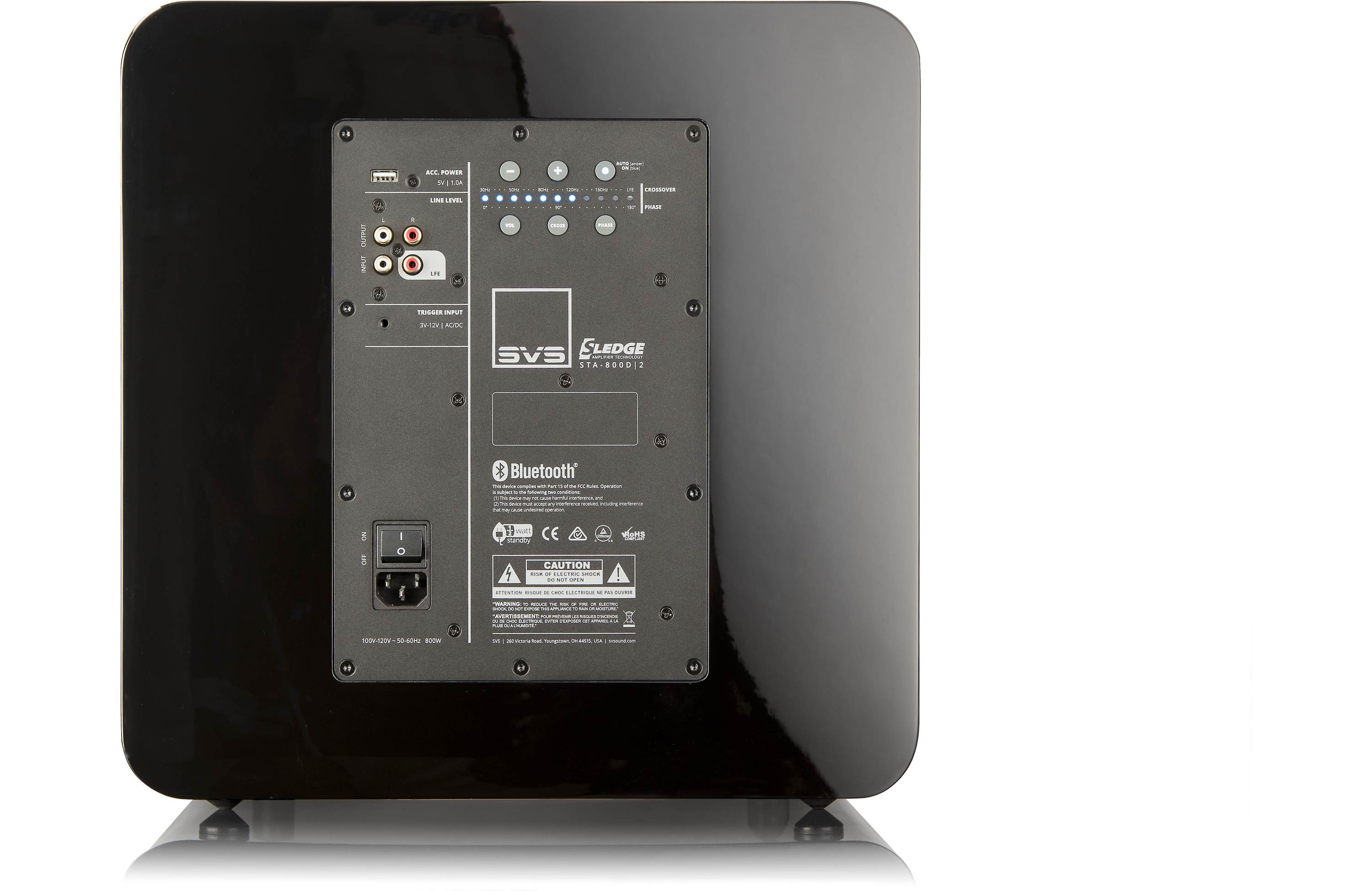 SVS SB-3000 Powered subwoofer with app control ( Black Ash) - Image 4
