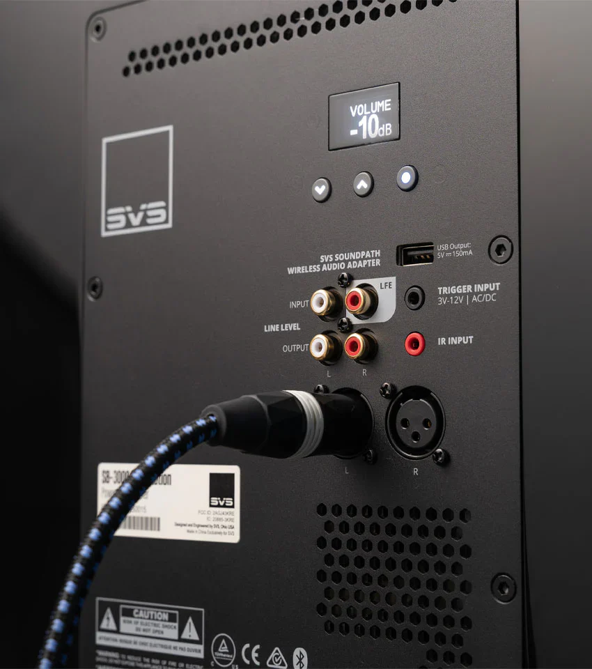 SVS SB-3000R Evolution Powered subwoofer with app control (Piano Gloss Black) - Image 6