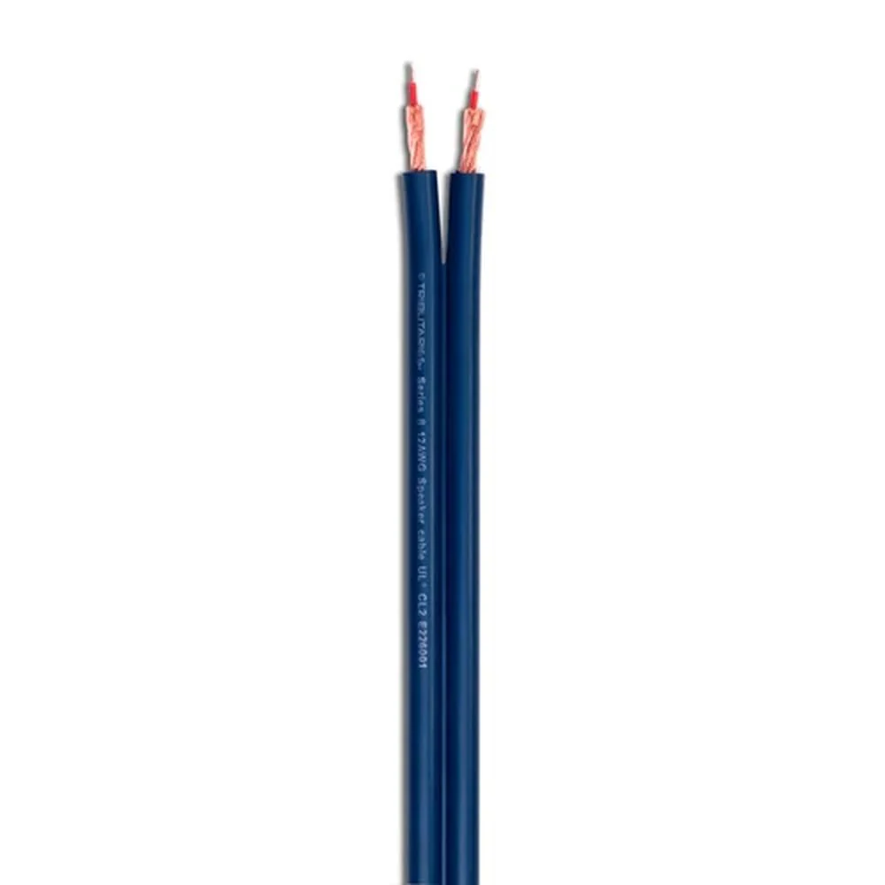 Tributaries SP812UL-BL02S Series 8 BL01S In-Wall Rated Bulk Speaker Cable 12AWG Spool - Blue - (200ft)