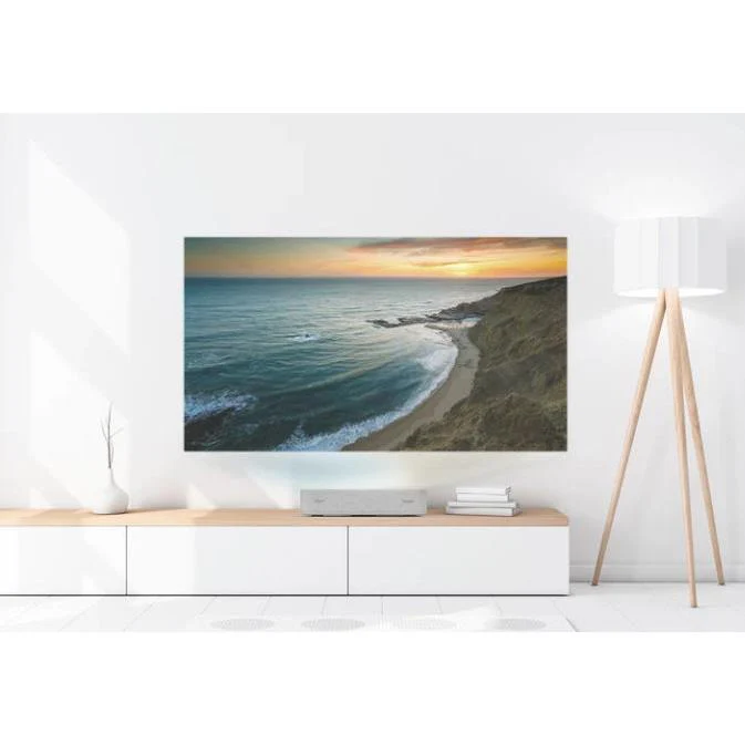 VAVA 4K UST Projector Ultra Short Throw 2500 Lumen Laser TV LT002-W (White) - Open Box - Image 3