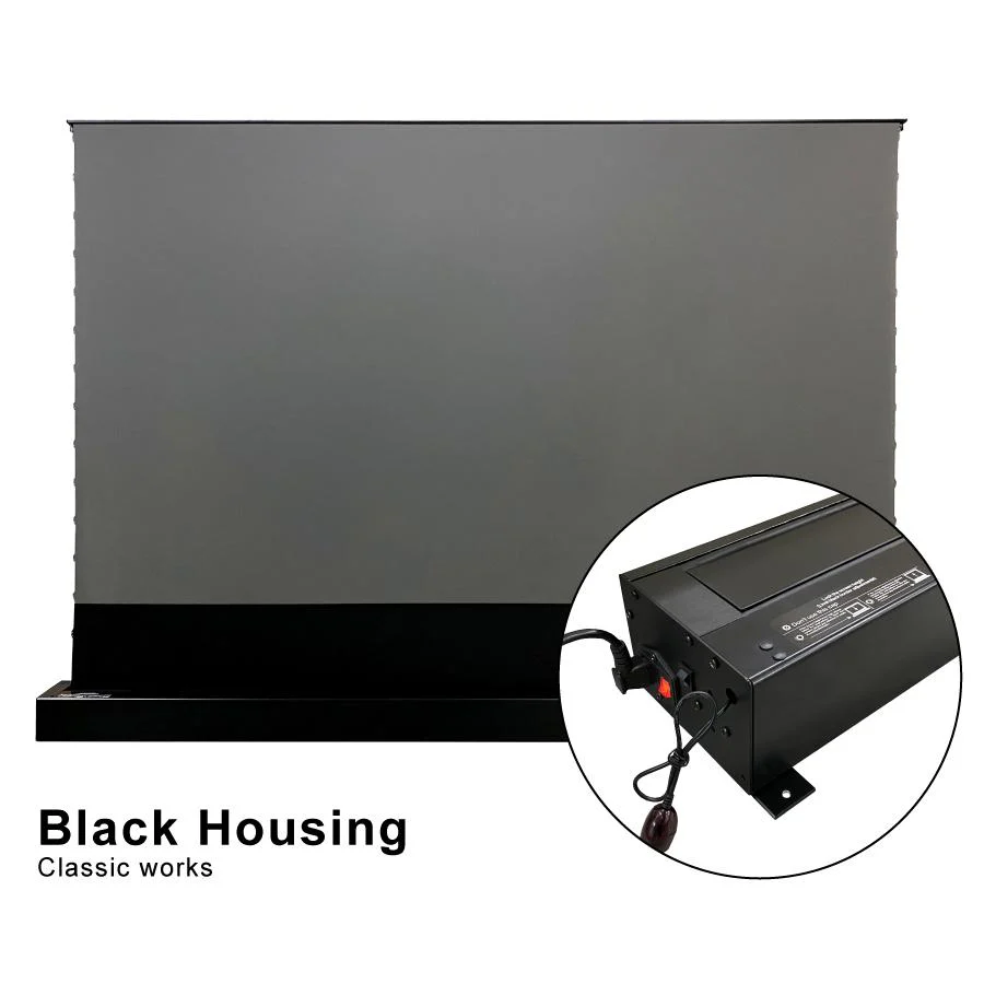 Vividstorm Motorized Floor Rising ALR Projector Screen for Ultra Short Throw Projectors 120 Inch - VSDSTUST120H