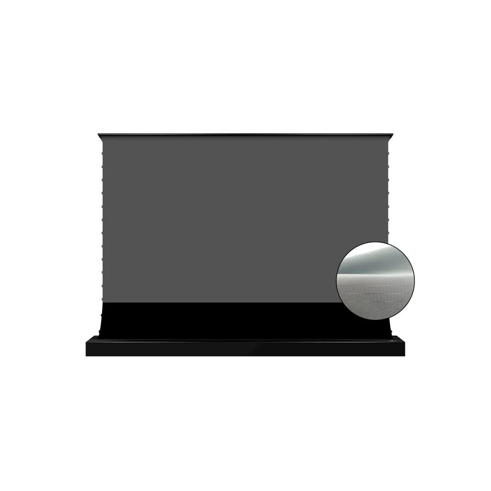 Vividstorm S Lite Hyper Motorized Floor Rising ALR Projector Screen for Ultra Short Throw Projectors 130 Inch - VSDSTLST130H - Black - [CUSTOM]