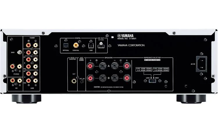 Yamaha A-S801 Stereo integrated amplifier with built-in DAC (Black) - A-S801BL - Image 2