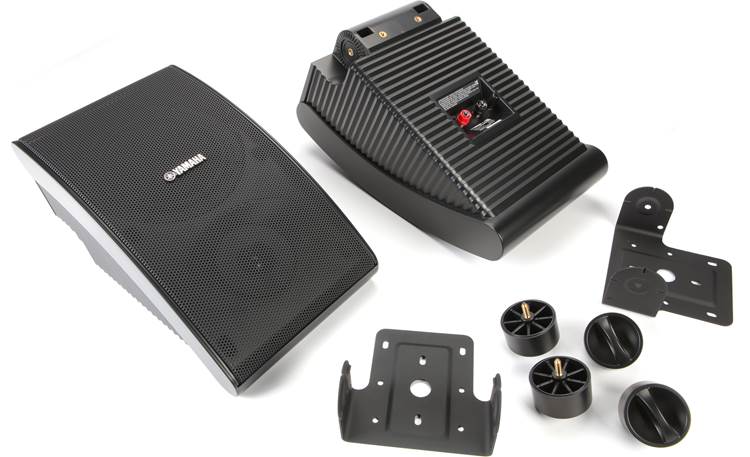 Yamaha NS-AW592 Indoor/outdoor speakers with integrated adjustable bracket (Black) - NS-AW592BL - Image 3