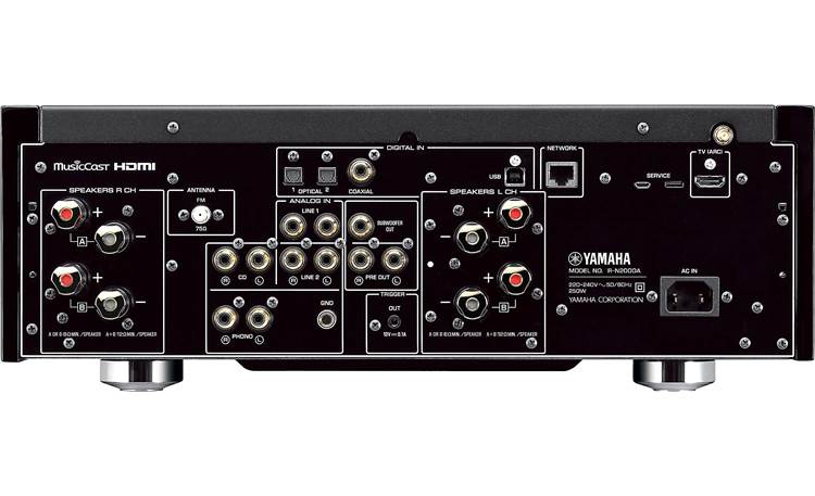 Yamaha R-N2000A Stereo receiver with Wi-Fi, Bluetooth, Apple AirPlay 2, and HDMI (Black) - R-N2000ABL - Image 5