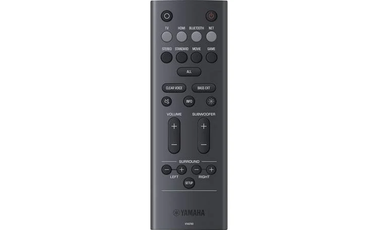 Yamaha True X Bar 50A (SR-X50A) Powered sound bar and subwoofer system Wi-Fi, Bluetooth, and Dolby Atmos - SR-X50ABL - Image 3